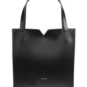 Pixie Mood Alicia Mini Tote plus Pouch BLACK NWOT